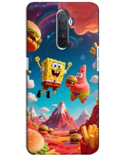 Чохол для Realme X2 Pro з картинкою «Космічний фастфуд»