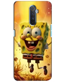 Чохол для Realme X2 Pro з картинкою «Губка Боб стрибає»