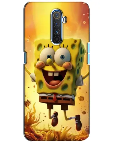 Чохол для Realme X2 Pro з картинкою «Губка Боб стрибає»