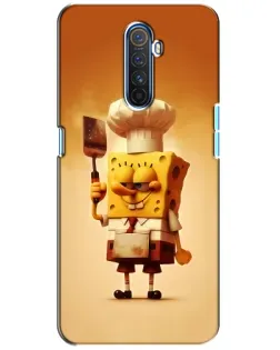 Чохол для Realme X2 Pro з картинкою «Губка Боб кухар»