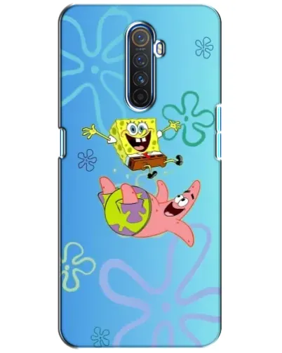 Чохол для Realme X2 Pro з картинкою «Спанч Боб та Патрік»