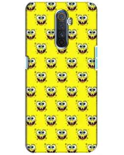 Чохол для Realme X2 Pro з картинкою «Паттерн Губка Боб»