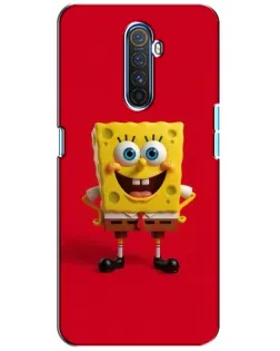 Чохол для Realme X2 Pro з картинкою «Спанч Боб на червоному»