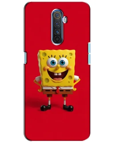 Чохол для Realme X2 Pro з картинкою «Спанч Боб на червоному»