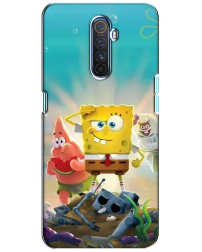 Чохол для Realme X2 Pro з картинкою «Спанч Боб переможець»