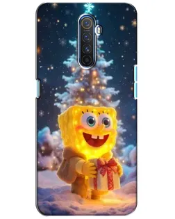 Чохол для Realme X2 Pro з картинкою «Різдвяний Спанч Боб»