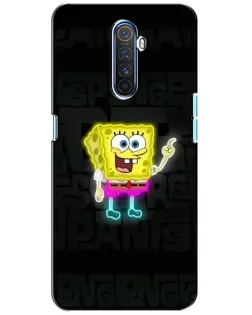 Чохол для Realme X2 Pro з картинкою «Неоновий Губка Боб»