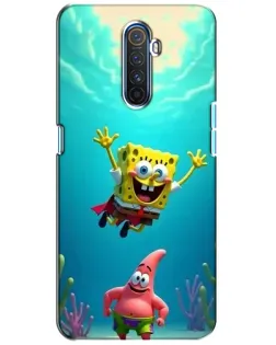 Чохол для Realme X2 Pro з картинкою «Спанч Боб під водою»