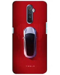 Чохол для Realme X2 Pro з картинкою «Tesla Top View»