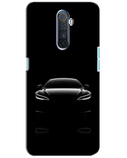 Чохол для Realme X2 Pro з картинкою «Силует Tesla Night»