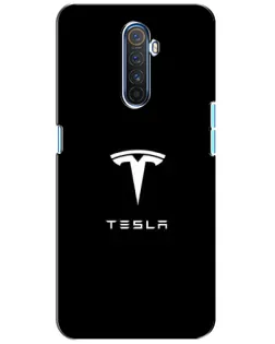 Чохол для Realme X2 Pro з картинкою «Tesla White Logo»