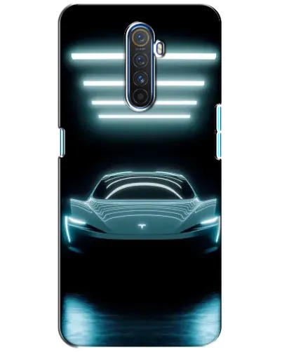 Чохол для Realme X2 Pro з картинкою «Tesla в неоні» Чохол для Realme X2 Pro з картинкою «Tesla в неоні»