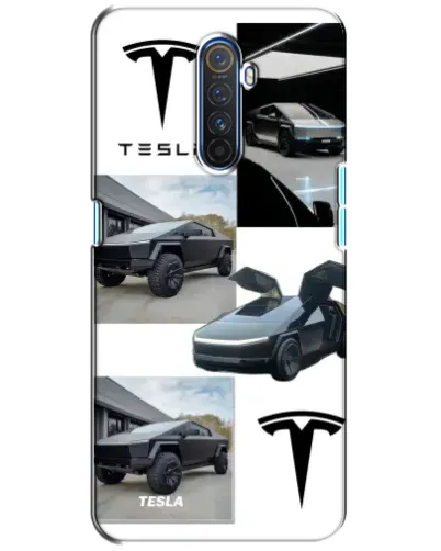 Чохол для Realme X2 Pro з картинкою «Колаж Cybertruck Tesla» Чохол для Realme X2 Pro з картинкою «Колаж Cybertruck Tesla»