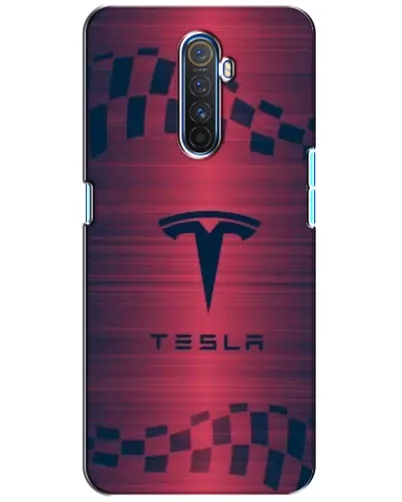 Чохол для Realme X2 Pro з картинкою «Тесла червоний карбон» Чохол для Realme X2 Pro з картинкою «Тесла червоний карбон»