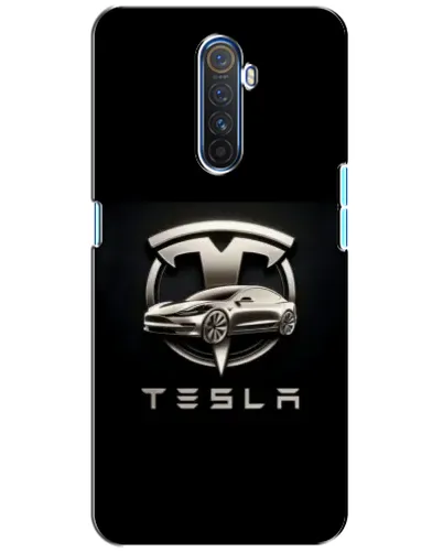 Чохол для Realme X2 Pro з картинкою «Tesla — срібне авто» Чохол для Realme X2 Pro з картинкою «Tesla — срібне авто»