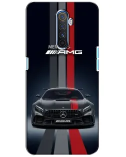 Чохол для Realme X2 Pro з картинкою «Mercedes — білий карбон»