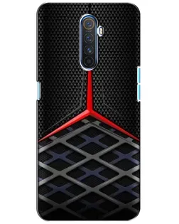 Чохол для Realme X2 Pro з картинкою «Mercedes Carbon Grid»