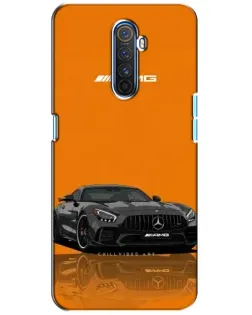 Чохол для Realme X2 Pro з картинкою «Помаранчевий Mercedes AMG»