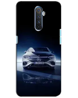 Чохол для Realme X2 Pro з картинкою «Нічний Mercedes EQ»