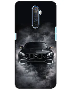 Чохол для Realme X2 Pro з картинкою «Mercedes у диму»