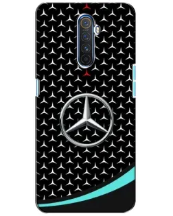 Чохол для Realme X2 Pro з картинкою «Mercedes — бірюзовий акцент»