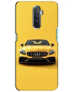 Чохол для Realme X2 Pro з картинкою «Жовтий Mercedes GT»
