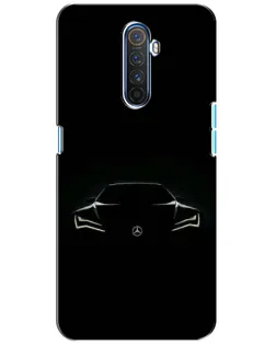 Чохол для Realme X2 Pro з картинкою «Mercedes — силует авто»