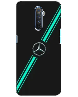 Чохол для Realme X2 Pro з картинкою «Спортивні лінії Mercedes»