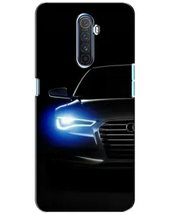 Чохол для Realme X2 Pro з картинкою «Неоновий погляд Audi»