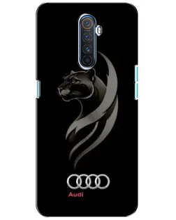 Чохол для Realme X2 Pro з картинкою «Графіка — пантера та Audi»