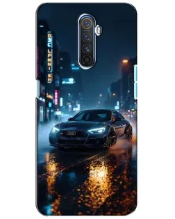 Чохол для Realme X2 Pro з картинкою «Нічне місто та Audi»