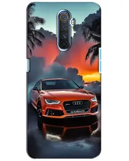 Чохол для Realme X2 Pro з картинкою «Audi — захід сонця»