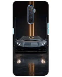 Чохол для Realme X2 Pro з картинкою «Lamborghini золоті лінії» Чохол для Realme X2 Pro з картинкою «Lamborghini золоті лінії»