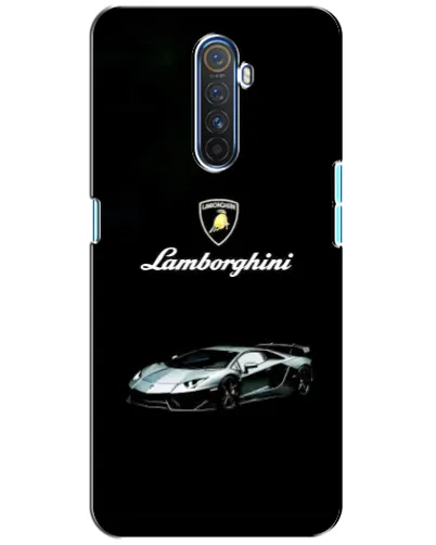Чехол для Realme X2 Pro с картинкой «Логотип Lamborghini классика»