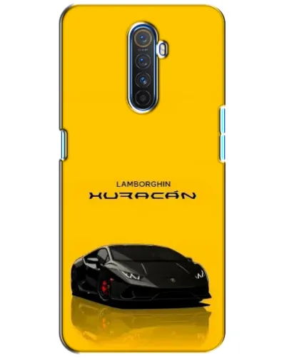 Чехол для Realme X2 Pro с картинкой «Lamborghini Huracan черный»