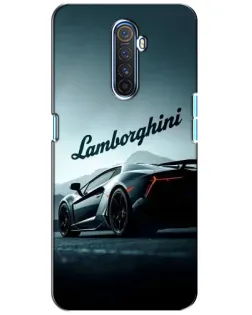 Чехол для Realme X2 Pro с картинкой «Классическая надпись Lamborghini»
