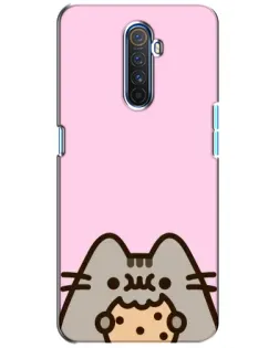 Чохол для Realme X2 Pro з картинкою «Pusheen та печиво»