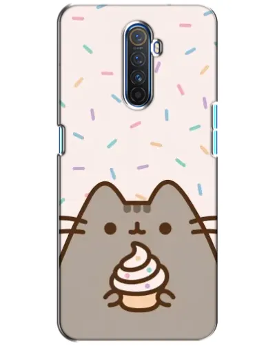 Чехол для Realme X2 Pro с картинкой «Пушин с кексом» Чехол для Realme X2 Pro с картинкой «Пушин с кексом»