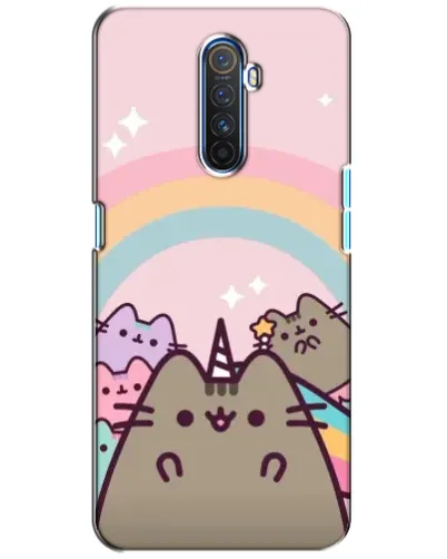 Чехол для Realme X2 Pro с картинкой «Единорог Pusheen» Чехол для Realme X2 Pro с картинкой «Единорог Pusheen»