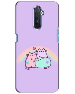 Чехол для Realme X2 Pro с картинкой «Радужные Пушины»