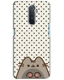 Чехол для Realme X2 Pro с картинкой «Пушин в горошек»
