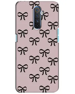 Чохол для Realme X2 Pro з картинкою «Чорні бантики»