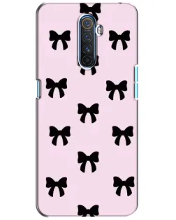 Чохол для Realme X2 Pro з картинкою «Чорні банти Coquette»