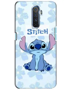 Чехол для Realme X2 Pro с картинкой «Stitch среди цветов» Чехол для Realme X2 Pro с картинкой «Stitch среди цветов»