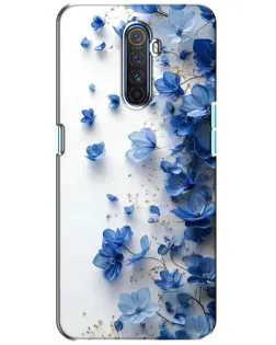Чохол для Realme X2 Pro з картинкою «Блакитний квітковий каскад» Чохол для Realme X2 Pro з картинкою «Блакитний квітковий каскад»