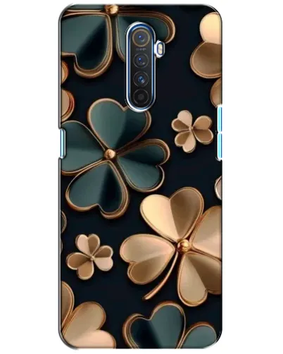 Чехол для Realme X2 Pro с картинкой «Клевер в золоте»