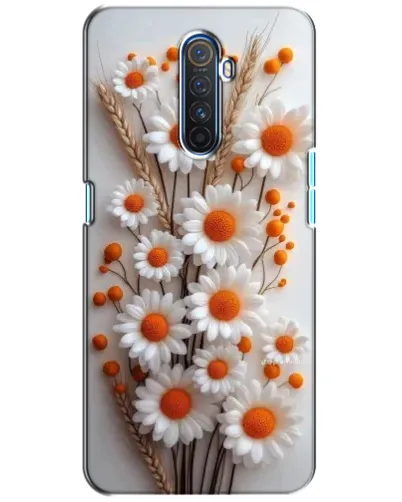 Чехол для Realme X2 Pro с картинкой «Белые сухоцветы»