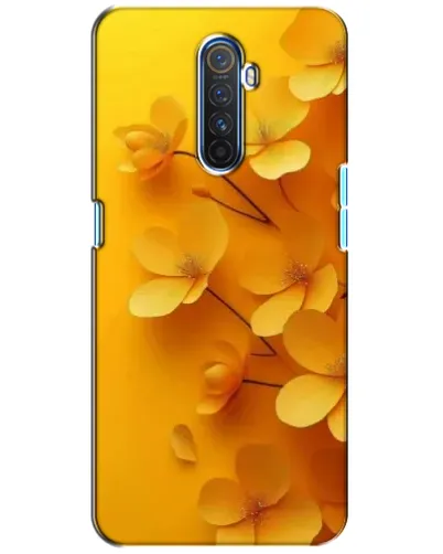 Чехол для Realme X2 Pro с картинкой «Золотые лепестки»