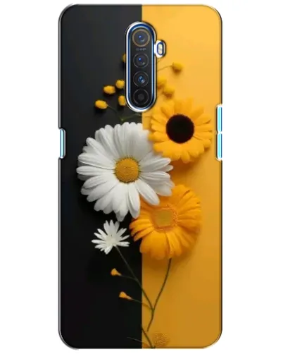 Чехол для Realme X2 Pro с картинкой «Подсолнух и ромашка»