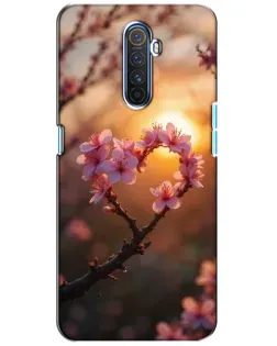 Чохол для Realme X2 Pro з картинкою «Рожевий цвіт сердечко на тлі заходу» Чохол для Realme X2 Pro з картинкою «Рожевий цвіт сердечко на тлі заходу»